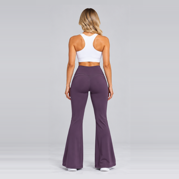 Women's high-waisted wide-leg sweatpants