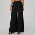 High-waisted, loose, and lightweight casual pants